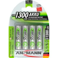 Ansmann Pila Recargable 1x4 Maxe Nimh Mignon 1300mah Aa