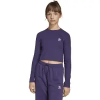 Adidas Originals Rib Crop Long Sleeve Long-sleeve Top Kids Talla: 140 | Ropa Deportiva Outlet | Unisex