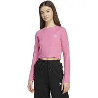 Adidas Originals Rib Crop Long Sleeve Long-sleeve Top Kids Talla: 140 | Ropa Deportiva Outlet | Unisex
