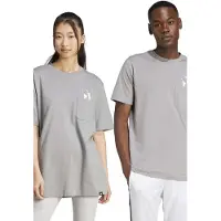 Adidas adidasCamiseta Lounge Slides Graphic Pocket XS Charcoal Solid Grey Hombre