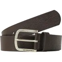 Jack & Jones Cinturón 'Harry' marrón oscuro