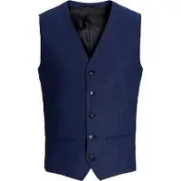 Jack & Jones Chaleco para traje 'JPRSOLARIS' azul noche