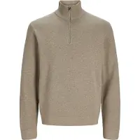 Jack & jones JJ (MAIN)Jersey Con CremalleraLBeige