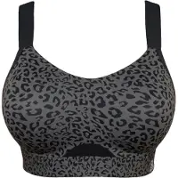 SugarShape Sujetador deportivo 'Jive' gris / negro