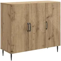 Syfax Aparador Roble artisan 89 x 34,5 x 80 cm Madera de Ingeniería
