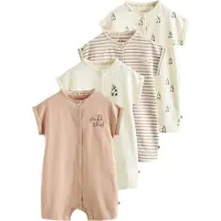 Next Pijama entero/body marfil / capuchino / moca / negro