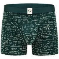 Adam Calzoncillo boxer 'Maths Pro' arena / verde oscuro