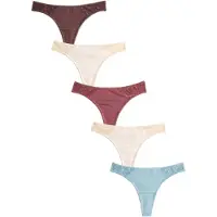 Next Tanga crema / azul claro / marrón oscuro / rojo oscuro