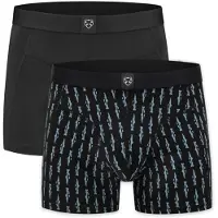 Adam Calzoncillo boxer azul claro / negro