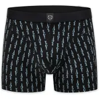 Adam Calzoncillo boxer 'Black Trouts' azul cielo / negro