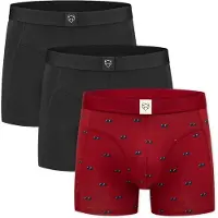 Adam Calzoncillo boxer rojo / negro