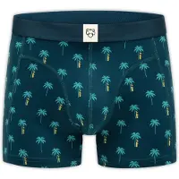 Adam Calzoncillo boxer navy / turquesa / azul cian / amarillo