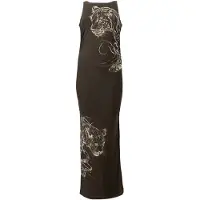 Guess Marciano GUESS Sl Penelope Mesh Lon Espresso Brown Talla: XS | Vestidos Maxi Outlet | Mujer | Marrón