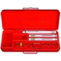 Rothenberger 70661, nivel de bolsillo, 0,2 m, plateado, 21 mm, 21 mm, 200 mm