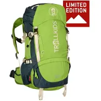 TROLLKIDS - Kid's Trolltunga Pack Exclusive - Mochila para niños verde