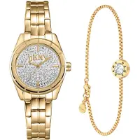 DKNY Reloj analógico oro / plata / transparente