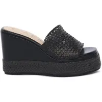 Cafe noir Zapatillas de casa negro