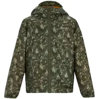 Regatta - Kid's Printed Lever II - Chaqueta impermeable size 13 Years, oliva