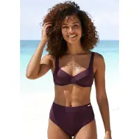 LASCANA Braga de bikini 'Lolo' berenjena
