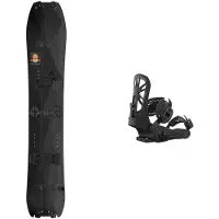 Salomon Snowboard - Splitboards - Pack Premiere 2026 de Madera - Negro