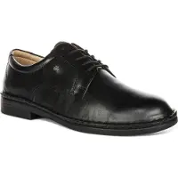 Finn Comfort Zapatos con cordón 'Schnürschuh Herren 01201 060099 Echtleder in schwarz' negro
