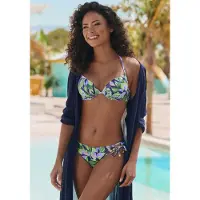 s.Oliver Braga de bikini navy / amarillo claro / verde / altrosa
