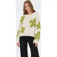 ONLY Jersey 'ONLBootle' verde / blanco