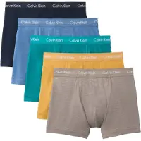 Calvin Klein Underwear Calzoncillo boxer piel / navy / azul claro / amarillo / petróleo