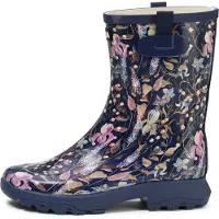 Aigle - Women's Alya Print - Botas de agua size 37, azul