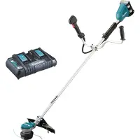 Makita DUR368APT2: Cortacésped/trimmer de bordes con batería, 35 cm, color verde