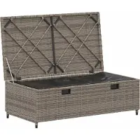 vidaXL Juego de sofás de exterior para 4 personas, 4 unidades, 55 x 30 x 39 cm