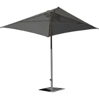 DCB Groupe Sombrilla, aluminio, tejido de polipropileno