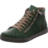 Rieker Botines con cordones verde