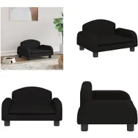 vidaXL Cama para perros, color , 50x40x30 cm, tela. Cama para perros, camas para perros, sofá para perros, sofá para mascotas