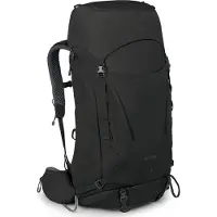 Osprey - Mochilas de trekking - Kestrel 48 Black de Nylon - Talla S/M - Negro