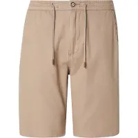 No-excess Short Chino With Linen Garment Dyed Taupe Talla: XXL | Pantalones Cortos Outlet | Hombre | Blanco