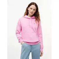 Tommy Hilfiger Sudadera 'Flag Embroidery Drawstring' rosa claro