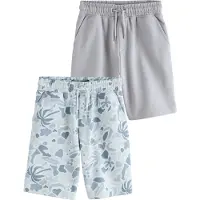 Next Pantalón gris humo / gris claro / gris oscuro / verde claro