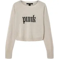 AllSaints Jersey 'DEETZ' negro / blanco lana