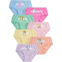 Next Calzoncillo 'Bluey Days of The Week' azul / amarillo / verde / lila / naranja / rosa