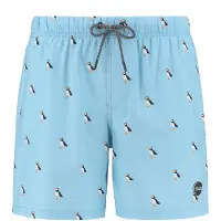 Shiwi Stretch Swimshort Puffin Mayan Blue Talla: S | Bañadores Outlet | Hombre | Azul