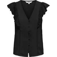 ONLY Blusa 'ONLMETTE' negro