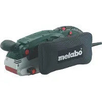 Bosch Metabo BAE 75, lijadora de banda eléctrica profesional, 1010 vatios, superficie de lijado de 75 mm, con sistema de aspiración de polvo