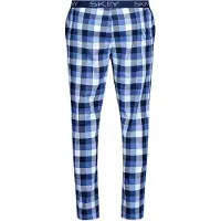 Skiny Pantalón de pijama azul / navy / azul claro / blanco