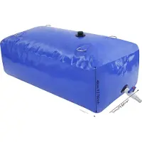 OEM Bolsa de agua, diseño plegable, gran capacidad, color azul