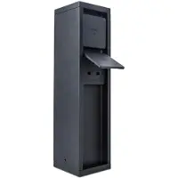Lutec Poste de luz exterior para jardín, 2 enchufes SCHUKO | IP54, color , marca MAINS, modelo 9702201012