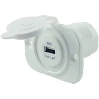 Talamex Toma Usb Individual Con Marco Empotrado 2.4a
