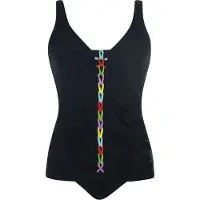 Sunflair Tankini azul claro / manzana / lila / negro