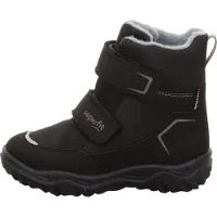 Superfit Botas 'Husky' negro / blanco