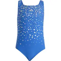 Adidas Moda de baño deportiva 'Glitter V-back Swimsuit' azul real / plata